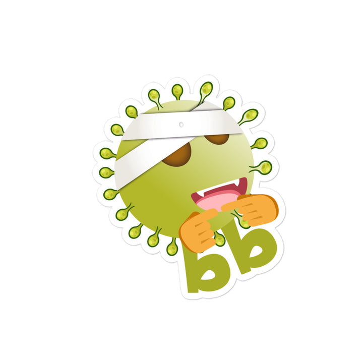 Virusbb Bubble-free sticker - Emojibb