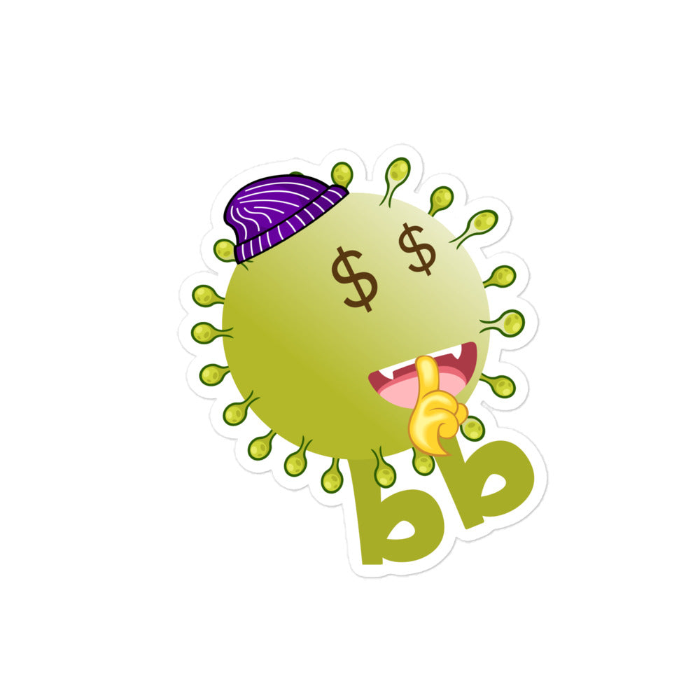 Virusbb Bubble-free sticker - Emojibb
