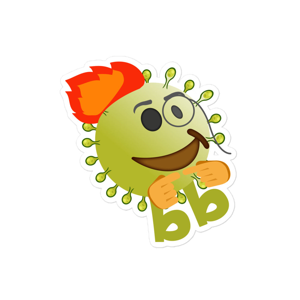 Virusbb Bubble-free sticker - Emojibb