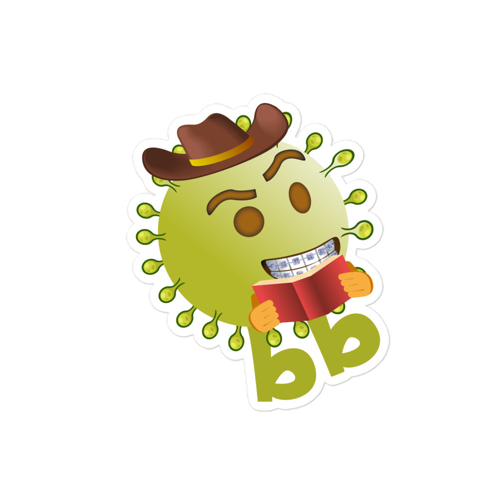 Virusbb Bubble-free sticker - Emojibb