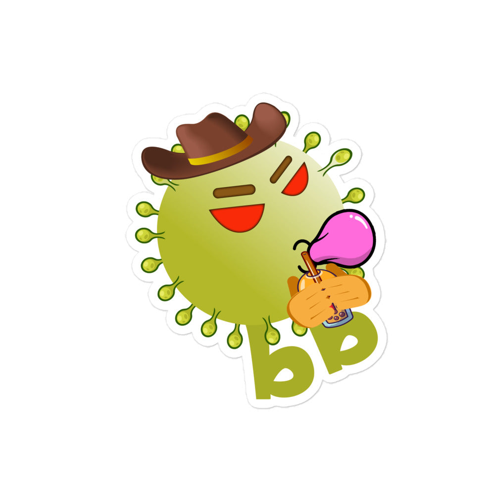 Virusbb Bubble-free sticker - Emojibb