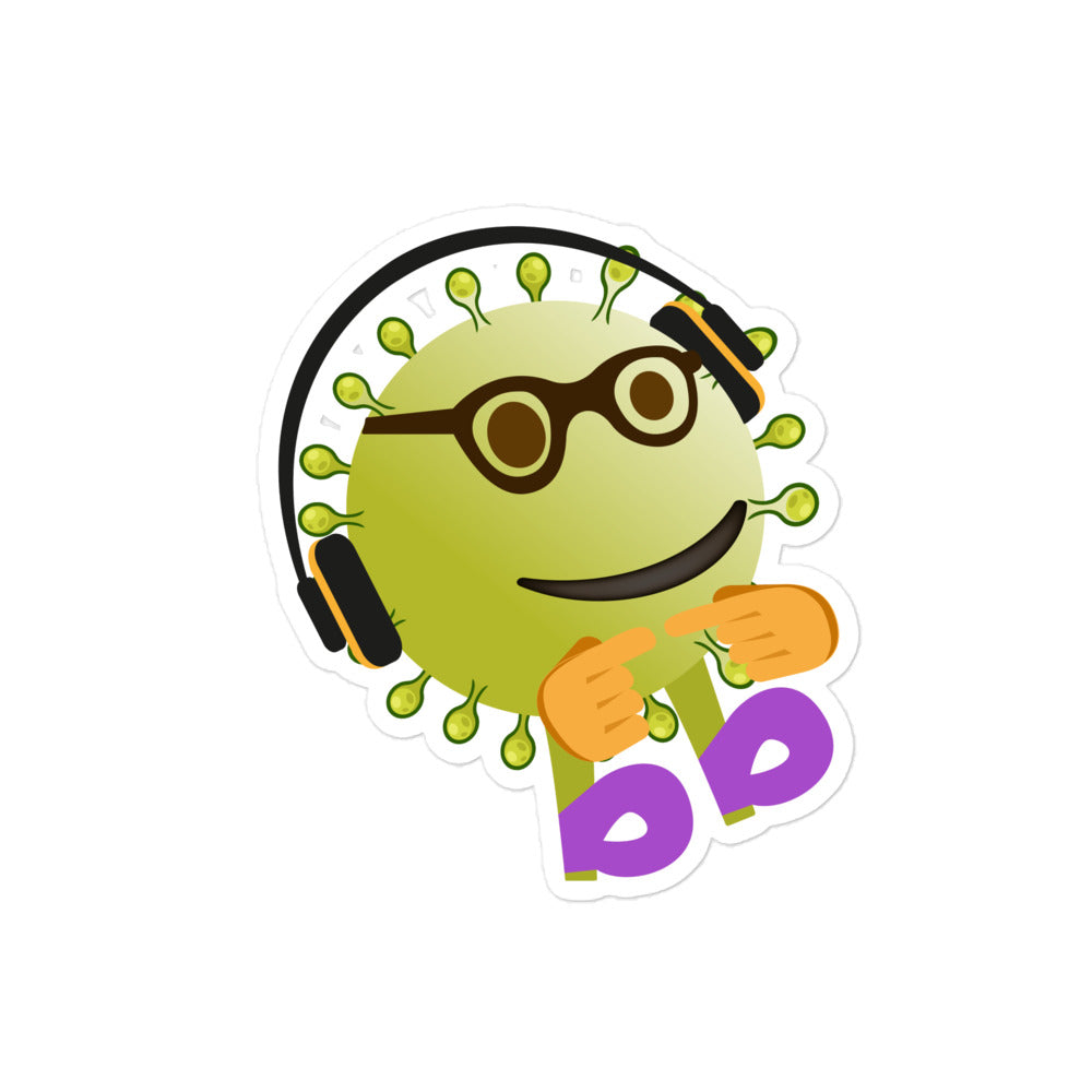 Virusbb Bubble-free sticker - Emojibb