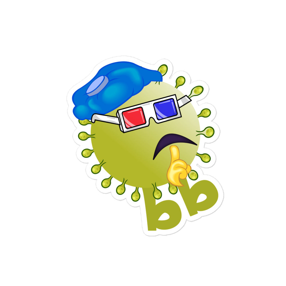 Virusbb Bubble-free sticker - Emojibb