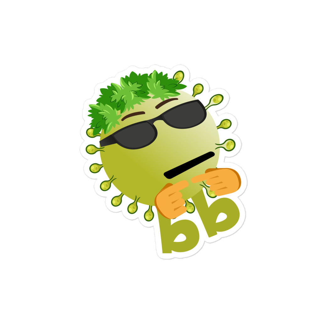 Virusbb Bubble-free sticker - Emojibb
