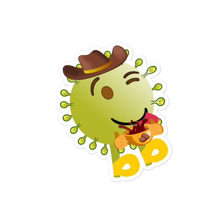 Virusbb Bubble-free sticker - Emojibb