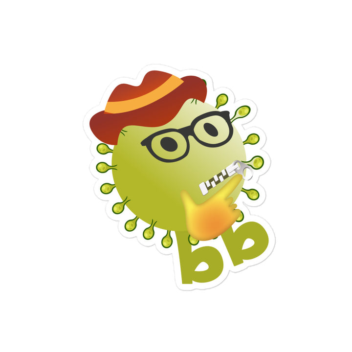 Virusbb Bubble-free sticker - Emojibb