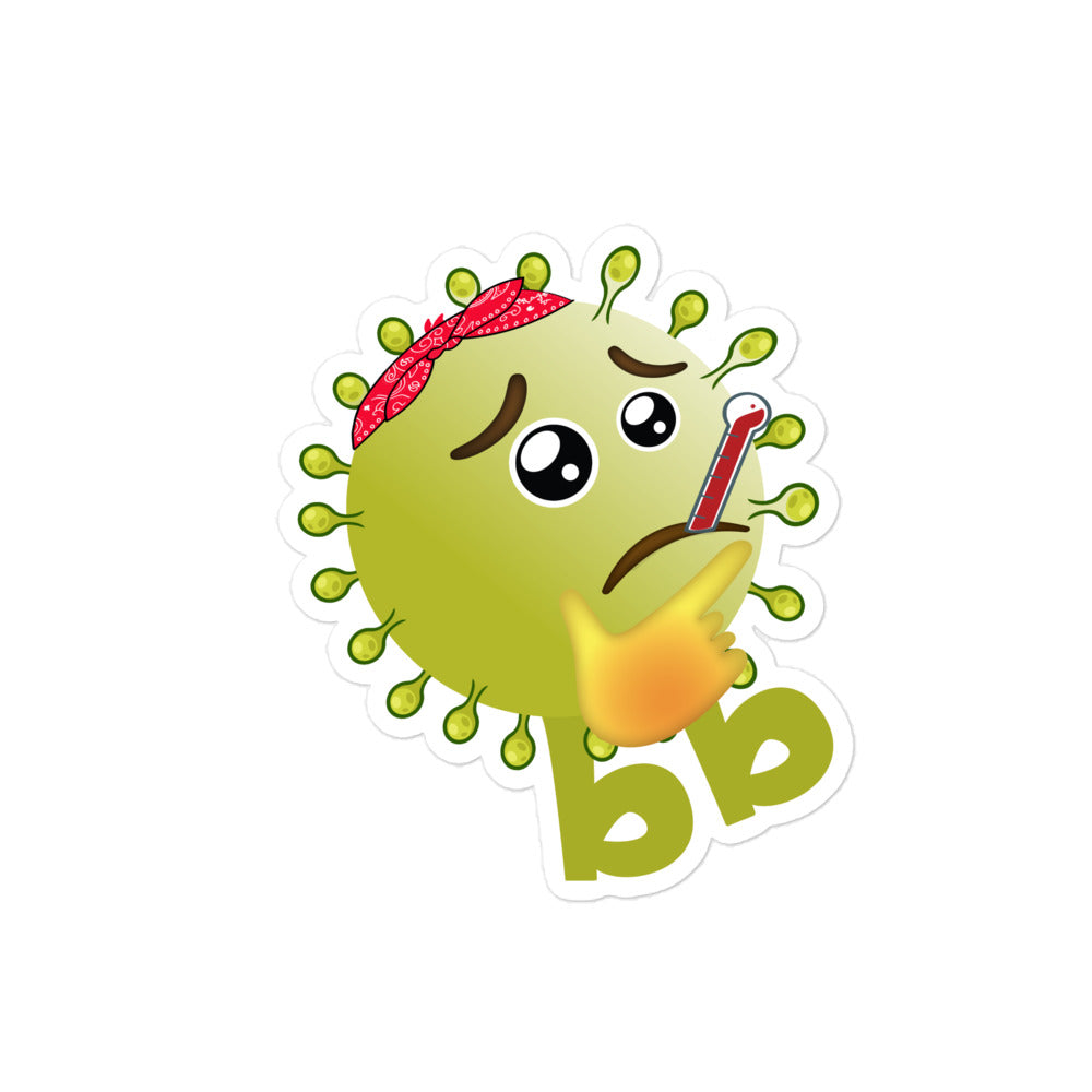 Virusbb Bubble-free sticker - Emojibb