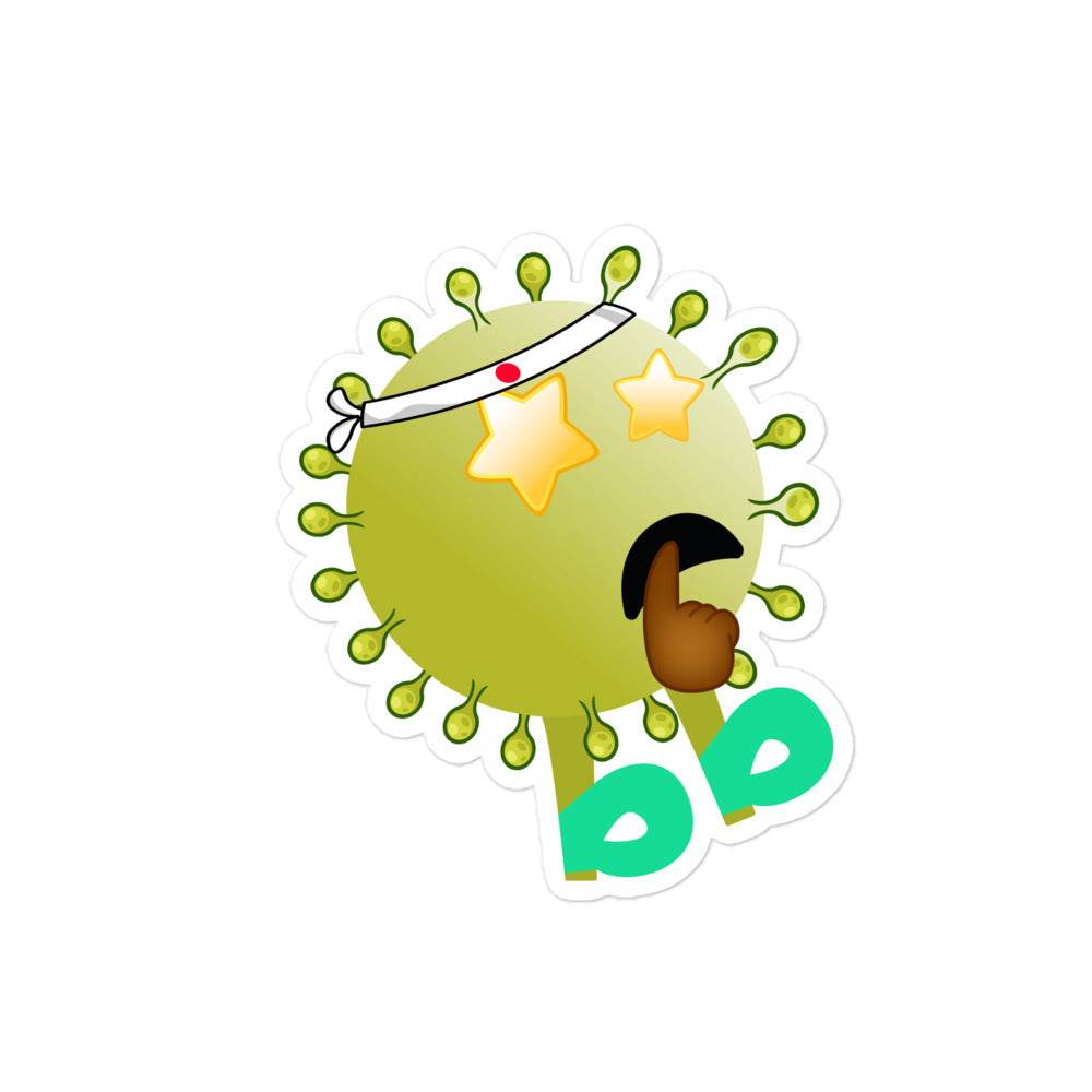 Virusbb Bubble-free sticker - Emojibb