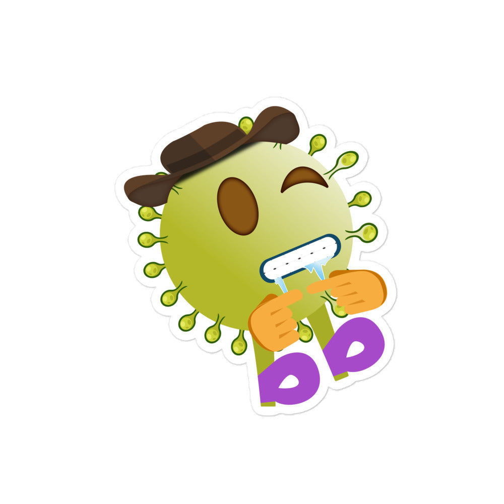 Virusbb Bubble-free sticker - Emojibb
