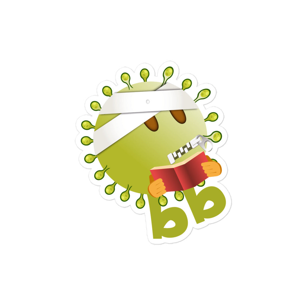 Virusbb Bubble-free sticker - Emojibb