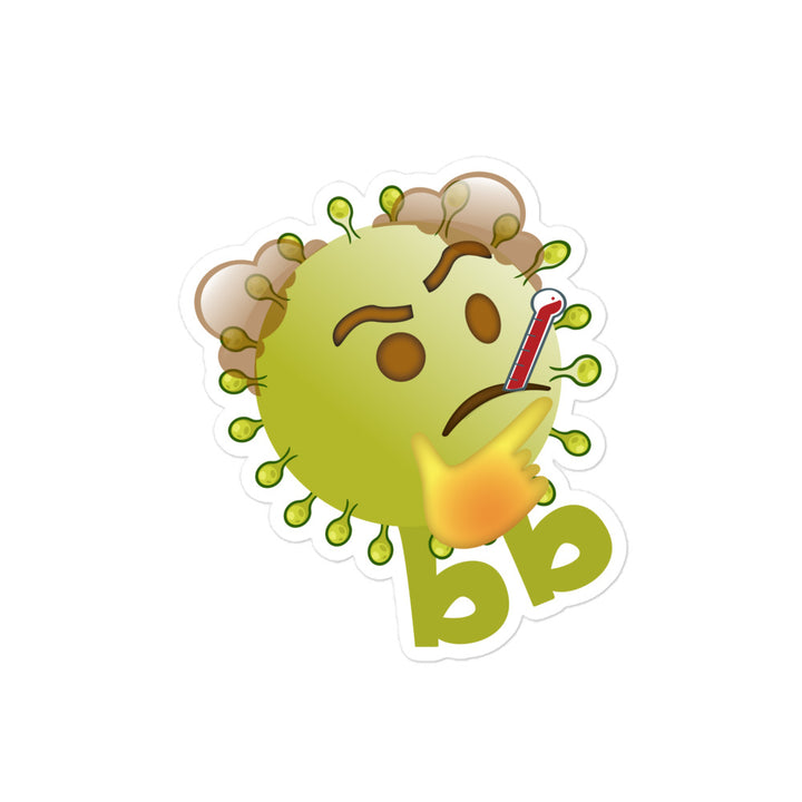 Virusbb Bubble-free sticker - Emojibb