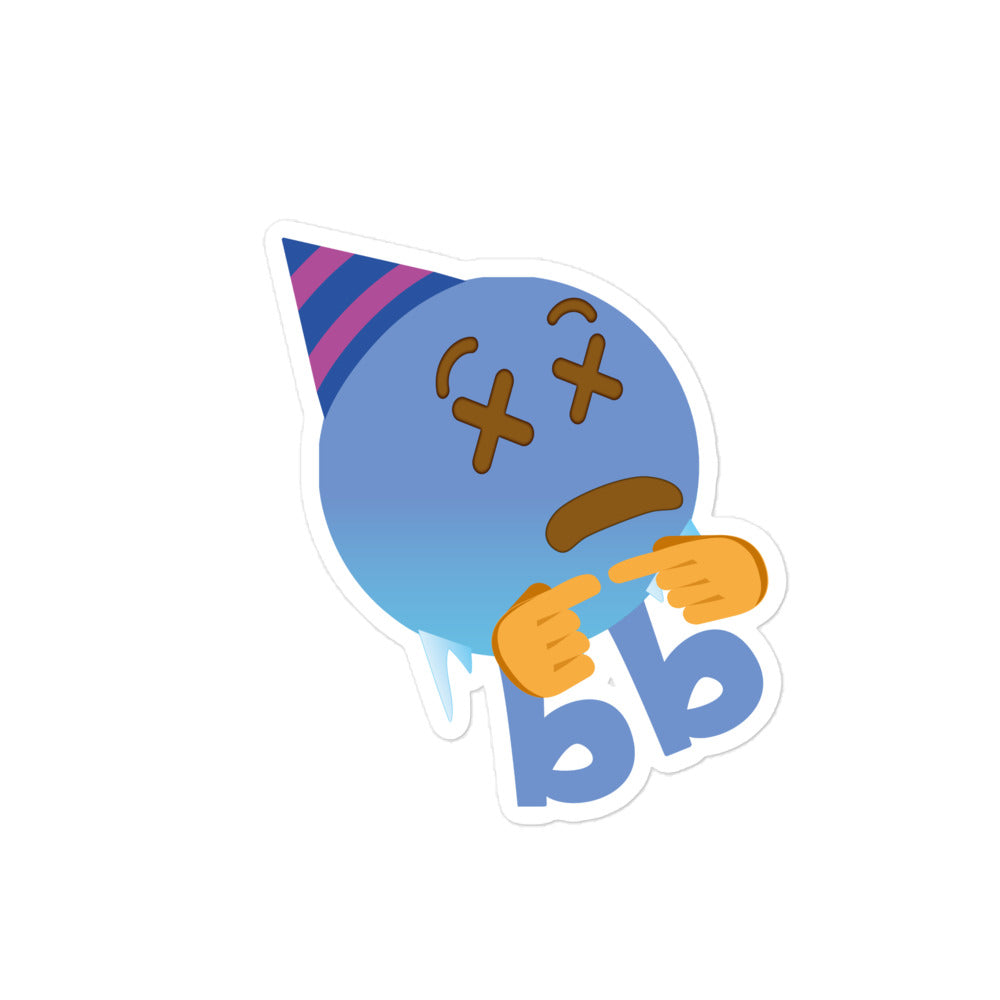 Earthbb Bubble-free sticker - Emojibb