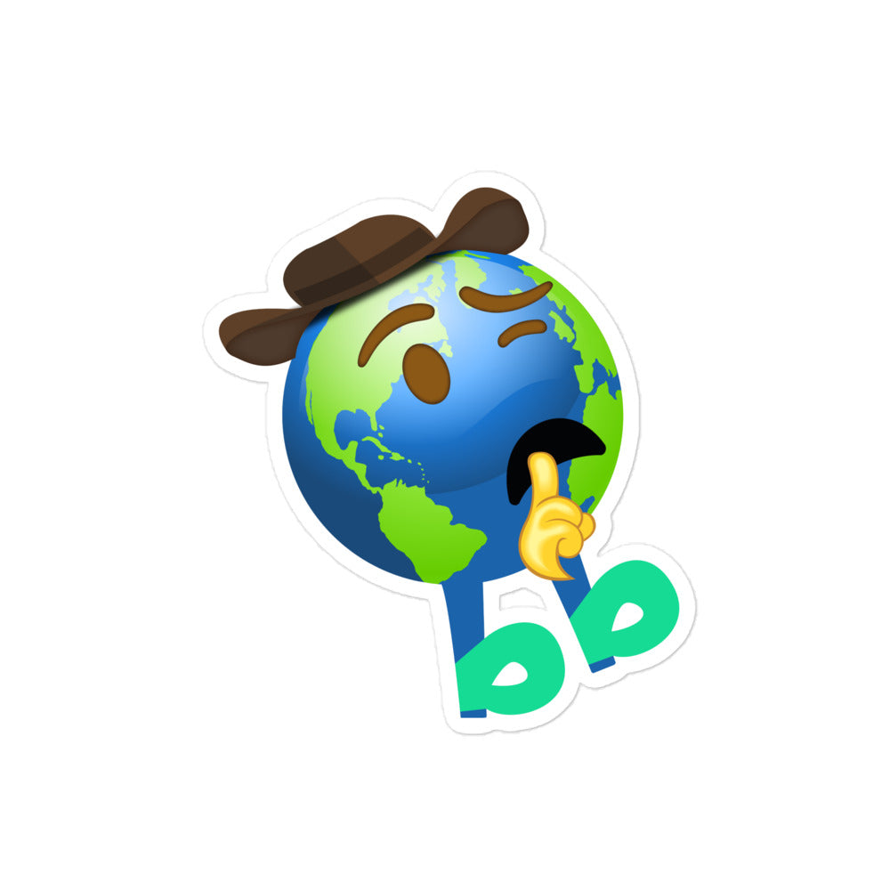Earthbb Bubble-free sticker - Emojibb