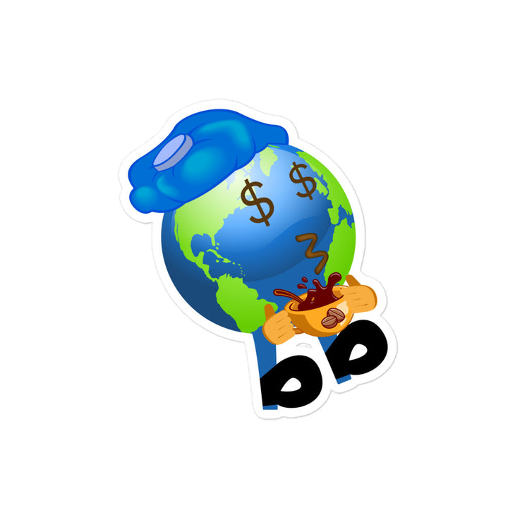 Earthbb Bubble-free sticker - Emojibb