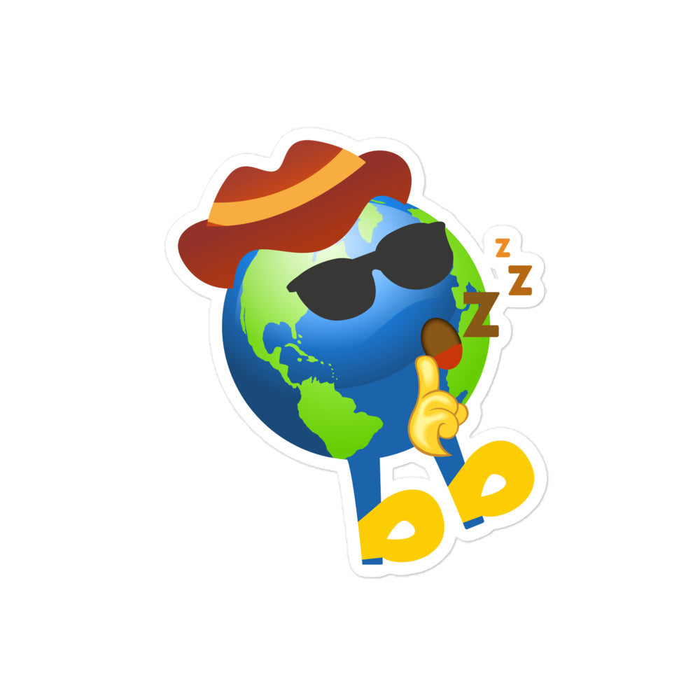 Earthbb Bubble-free sticker - Emojibb