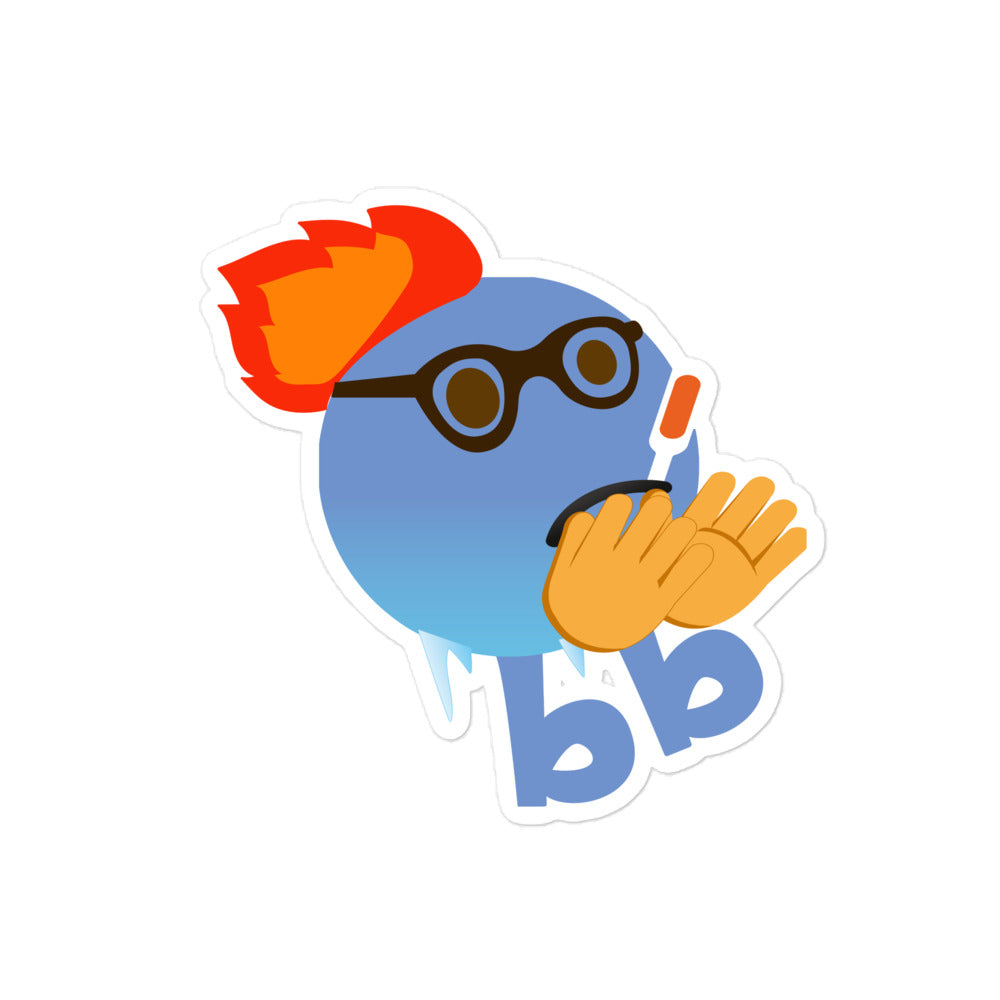 Earthbb Bubble-free sticker - Emojibb