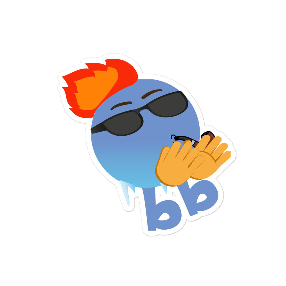 Earthbb Bubble-free sticker - Emojibb