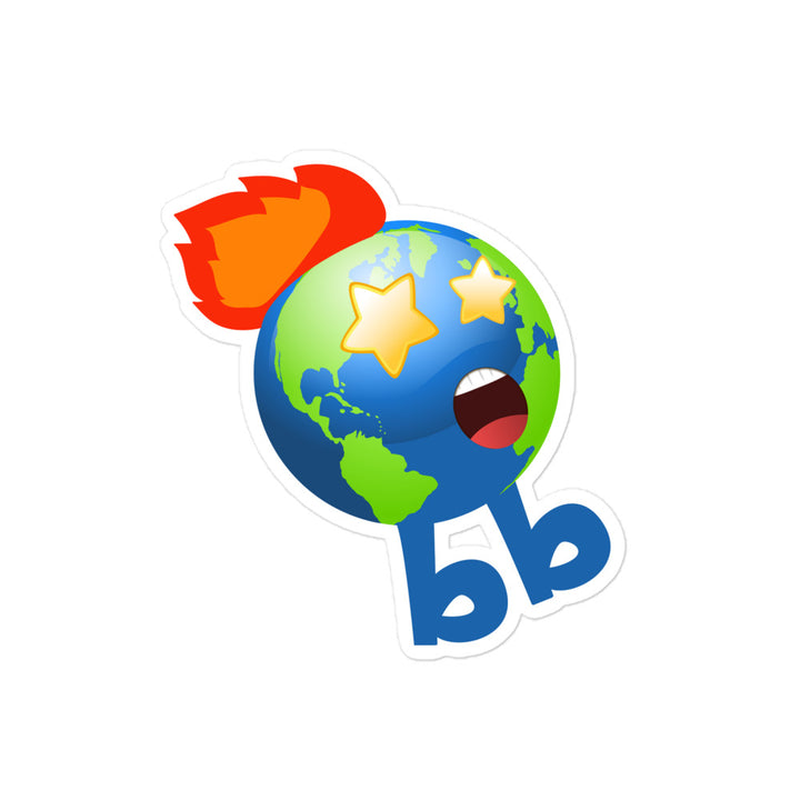 Earthbb Bubble-free sticker - Emojibb