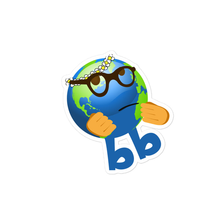 Earthbb Bubble-free sticker - Emojibb