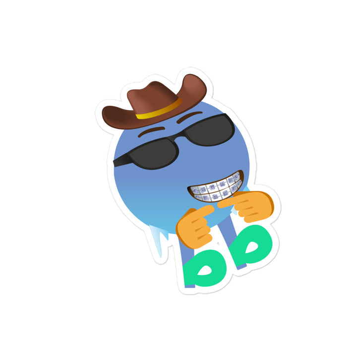 Earthbb Bubble-free sticker - Emojibb