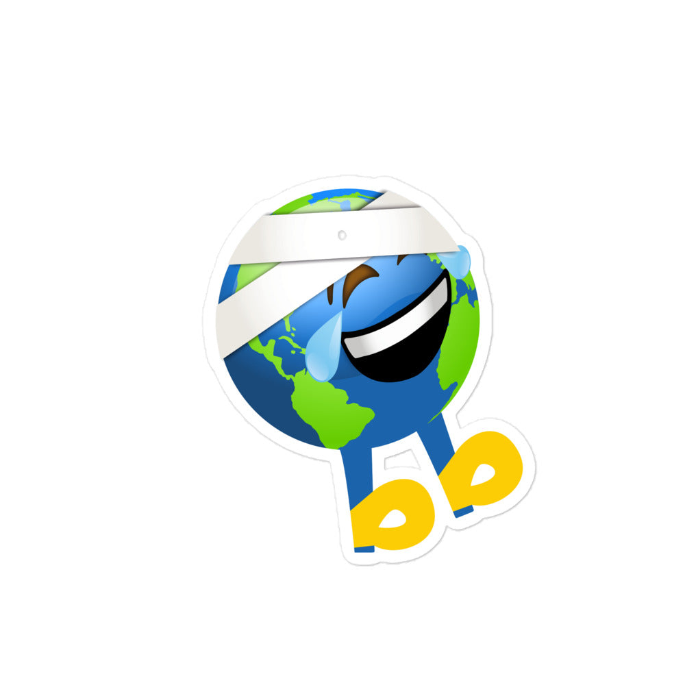 Earthbb Bubble-free sticker - Emojibb