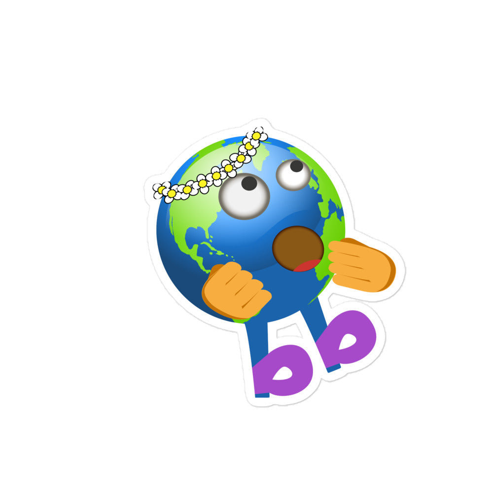 Earthbb Bubble-free sticker - Emojibb
