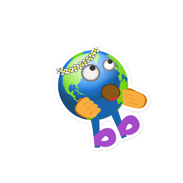 Earthbb Bubble-free sticker - Emojibb
