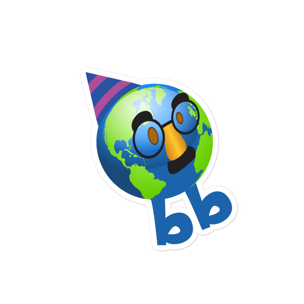 Earthbb Bubble-free sticker - Emojibb