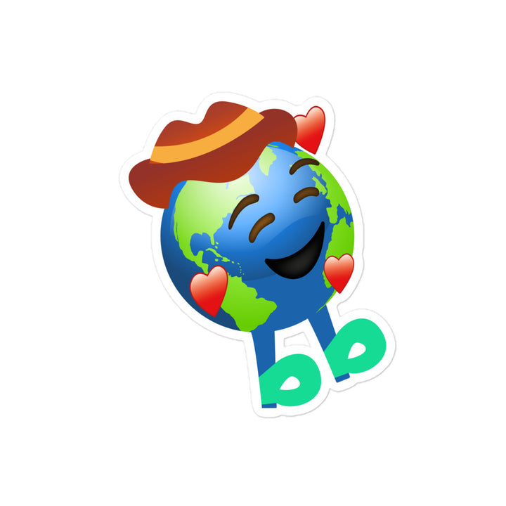 Earthbb Bubble-free sticker - Emojibb