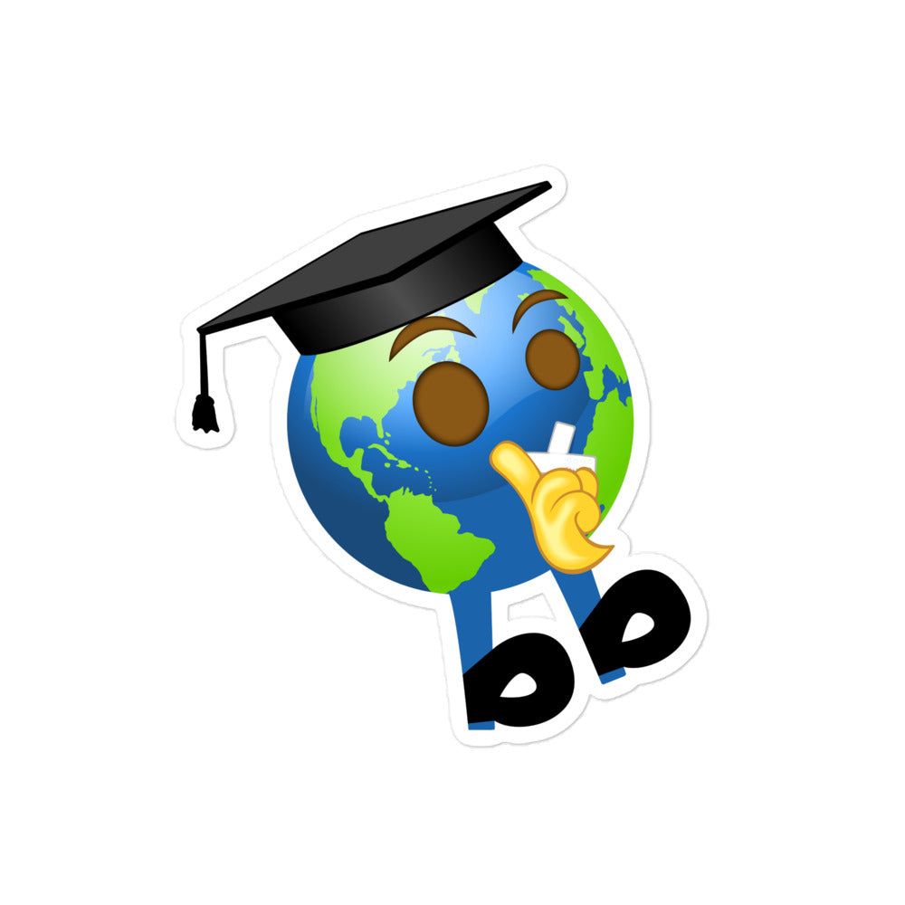 Earthbb Bubble-free sticker - Emojibb