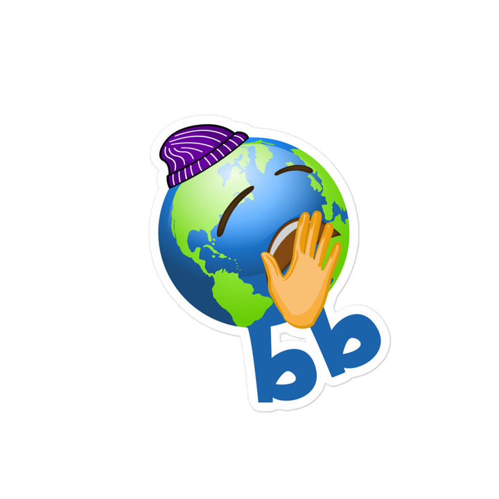 Earthbb Bubble-free sticker - Emojibb