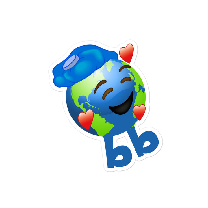 Earthbb Bubble-free sticker - Emojibb