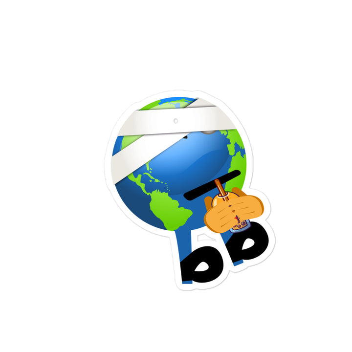 Earthbb Bubble-free sticker - Emojibb