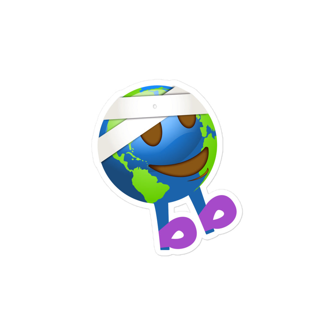 Earthbb Bubble-free sticker - Emojibb