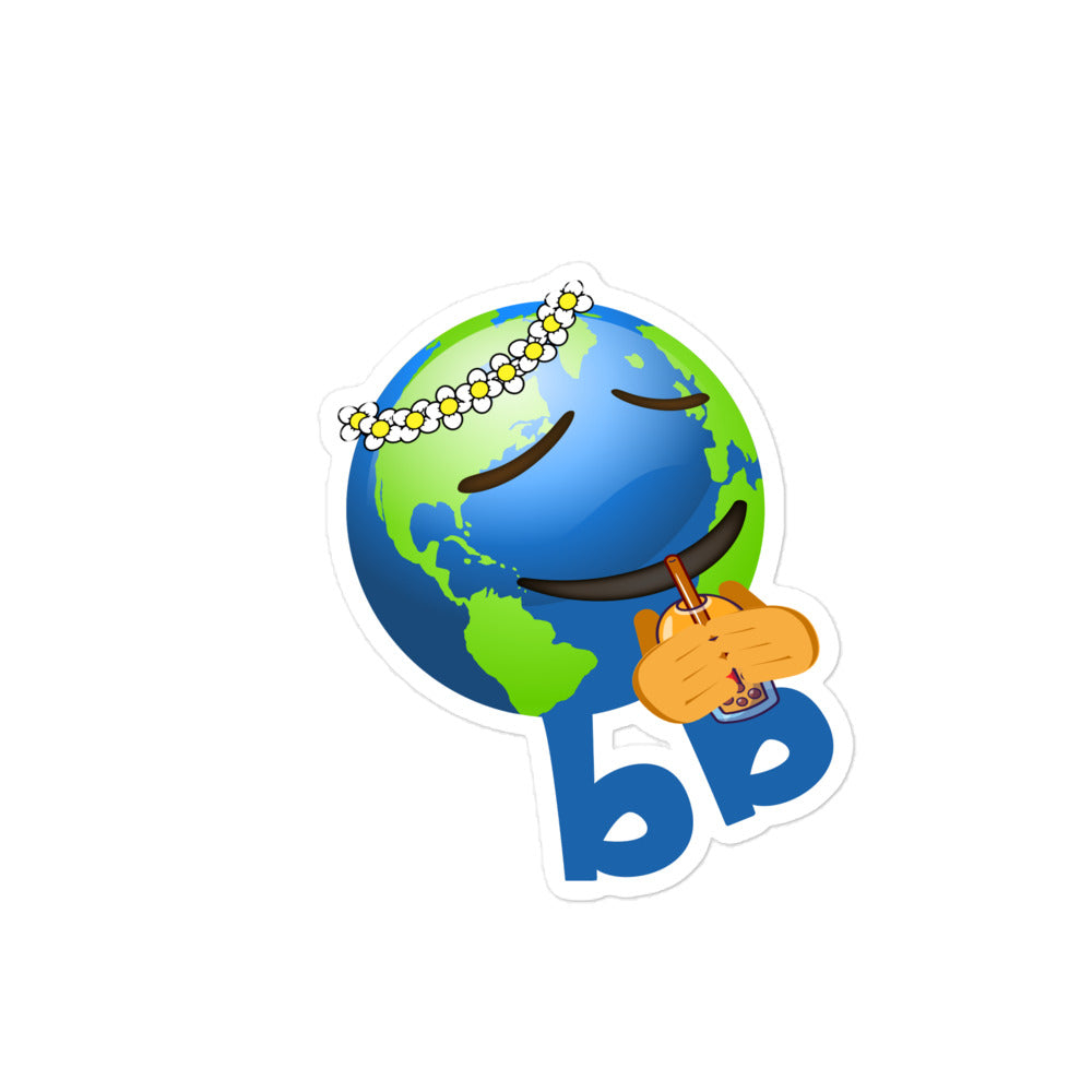 Earthbb Bubble-free sticker - Emojibb