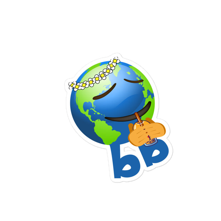 Earthbb Bubble-free sticker - Emojibb