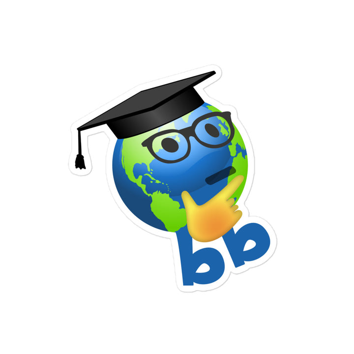 Earthbb Bubble-free sticker - Emojibb