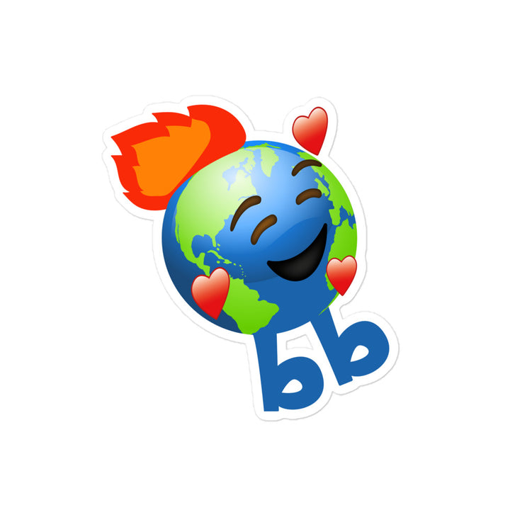 Earthbb Bubble-free sticker - Emojibb