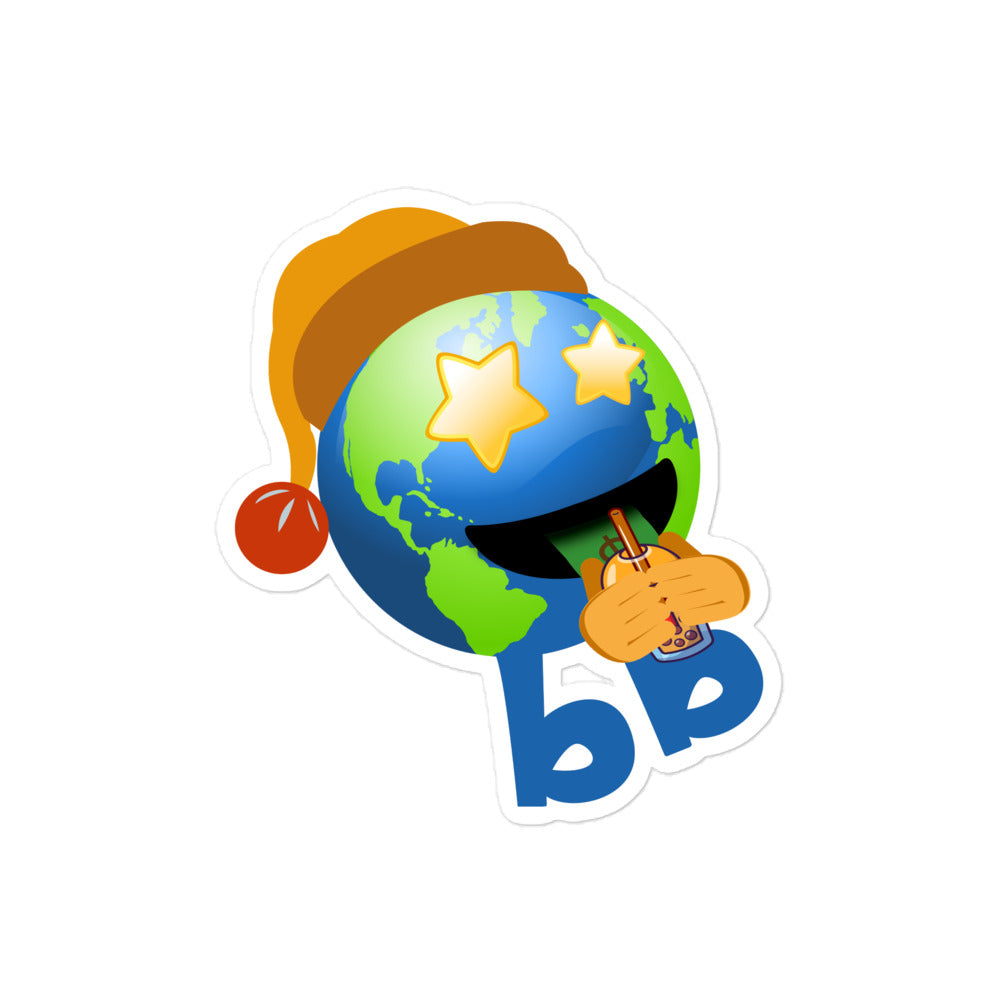 Earthbb Bubble-free sticker - Emojibb