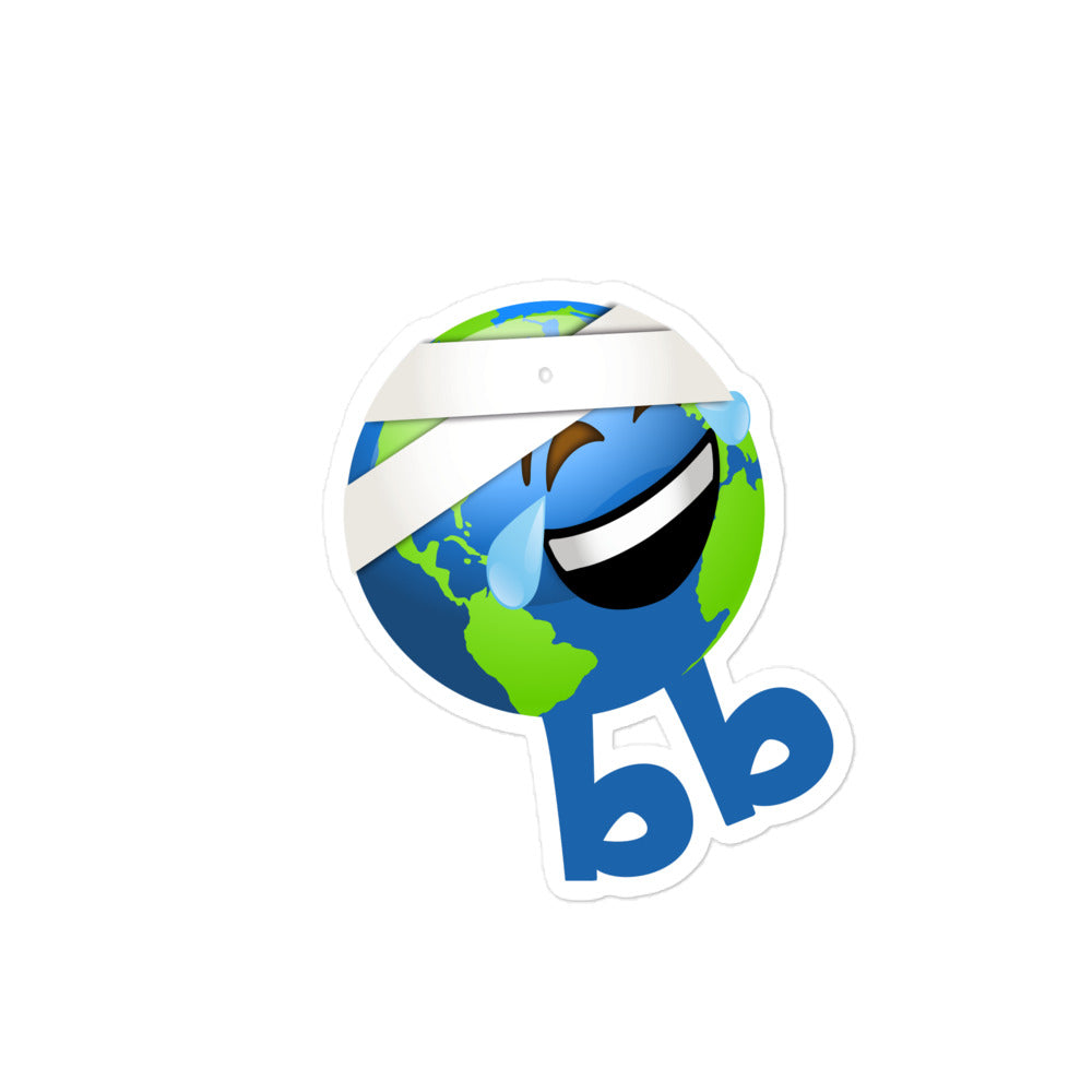 Earthbb Bubble-free sticker - Emojibb
