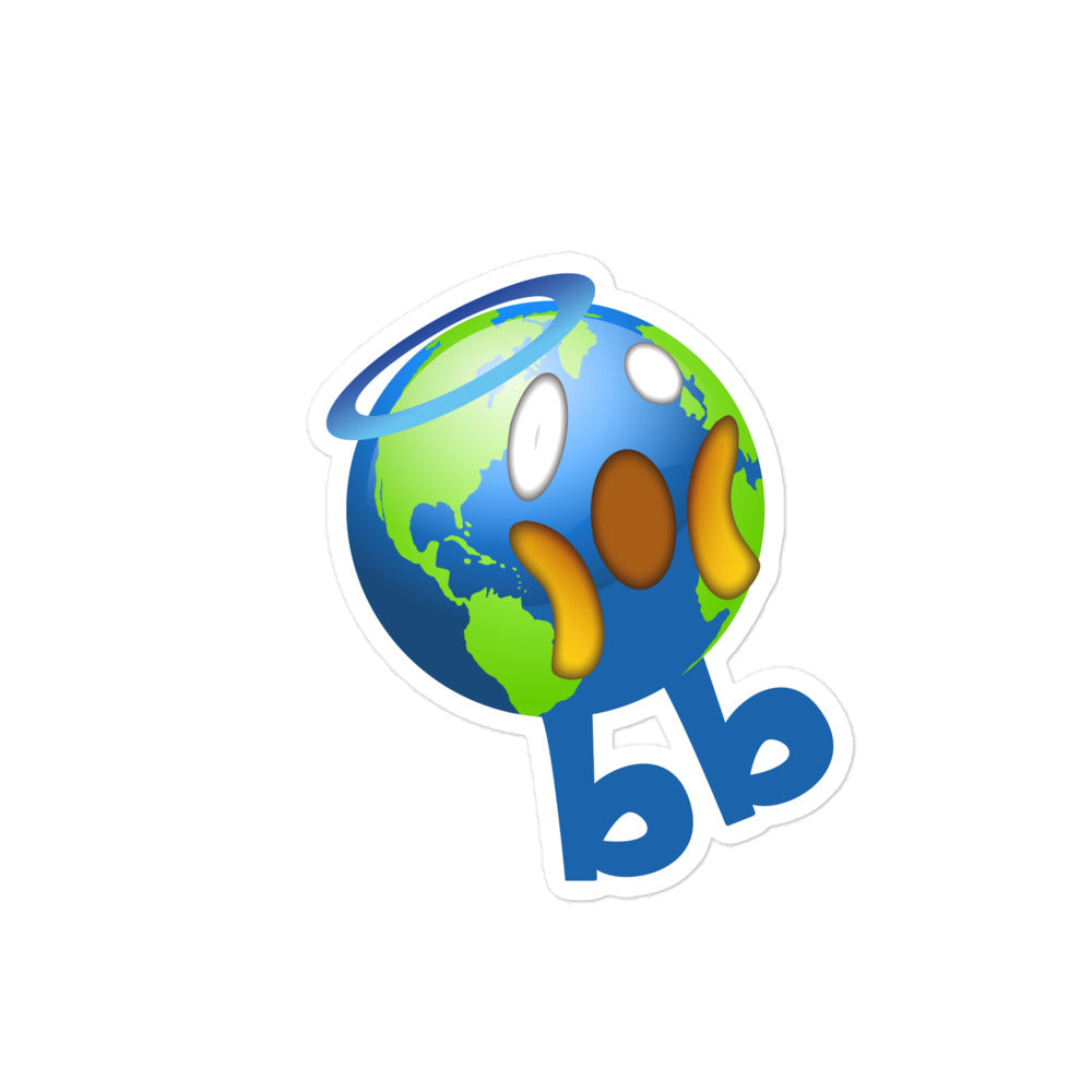 Earthbb Bubble-free sticker - Emojibb