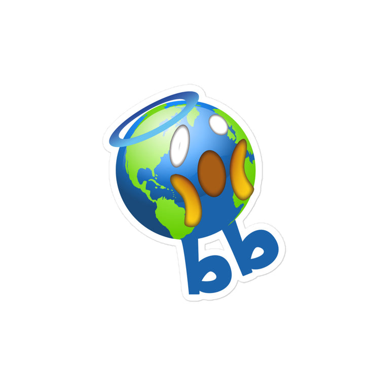 Earthbb Bubble-free sticker - Emojibb