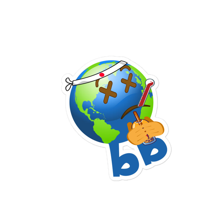 Earthbb Bubble-free sticker - Emojibb