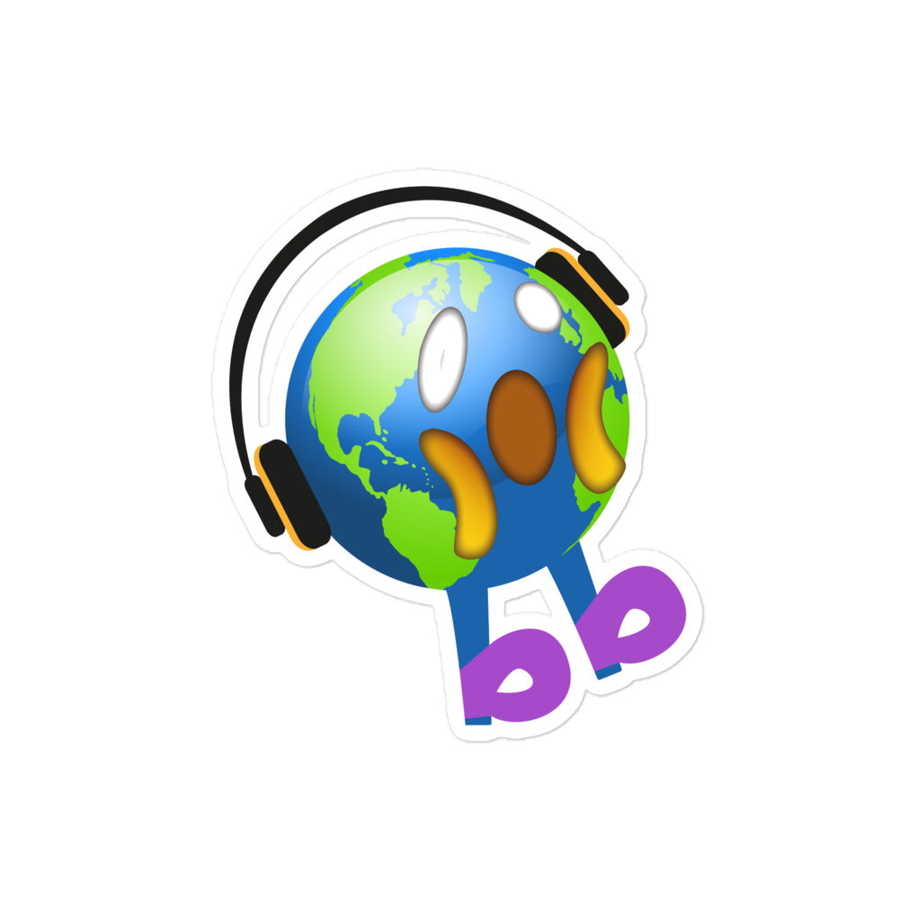 Earthbb Bubble-free sticker - Emojibb