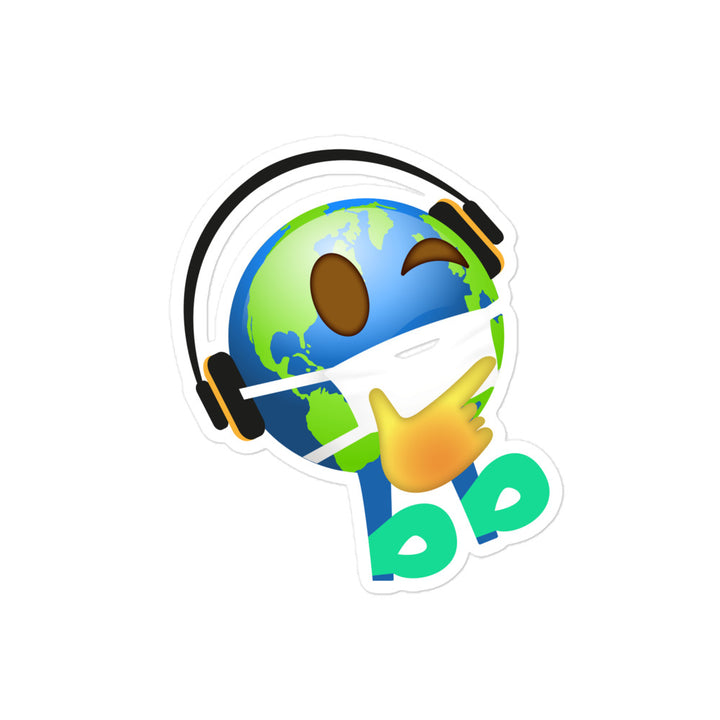 Earthbb Bubble-free sticker - Emojibb