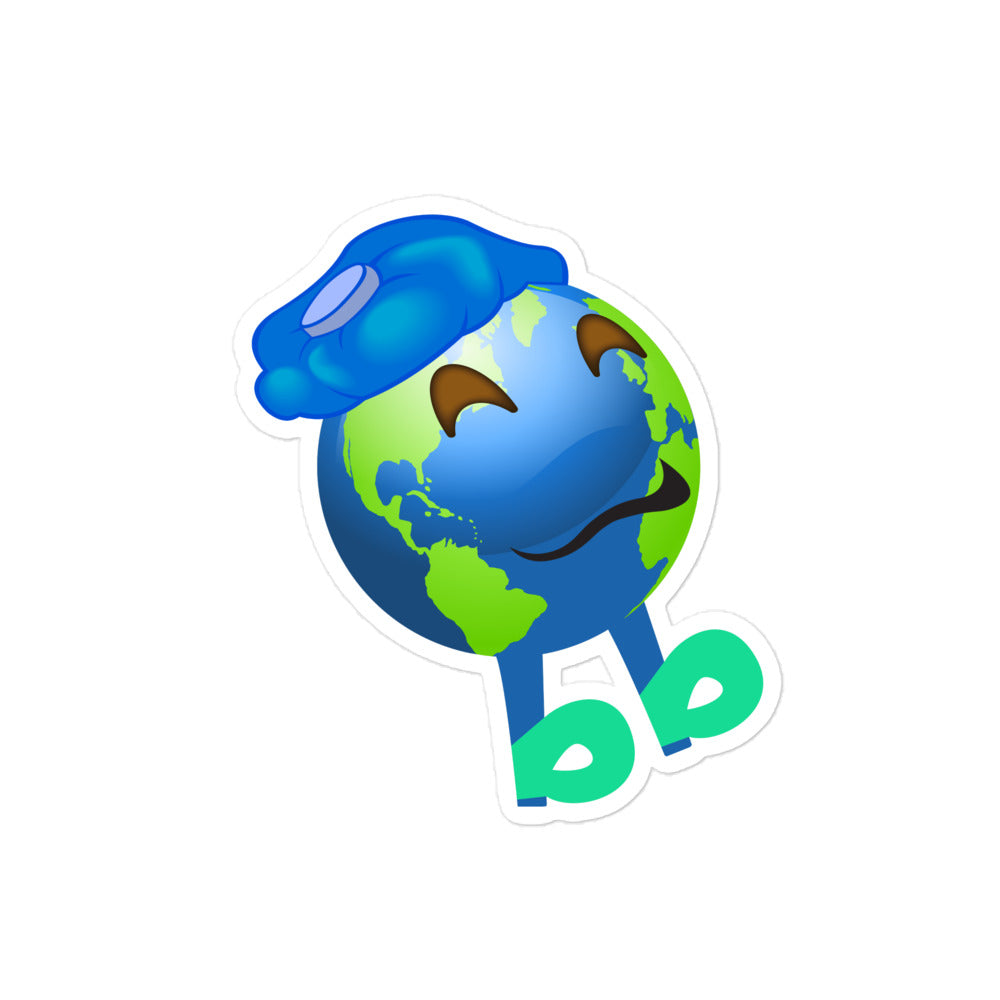 Earthbb Bubble-free sticker - Emojibb