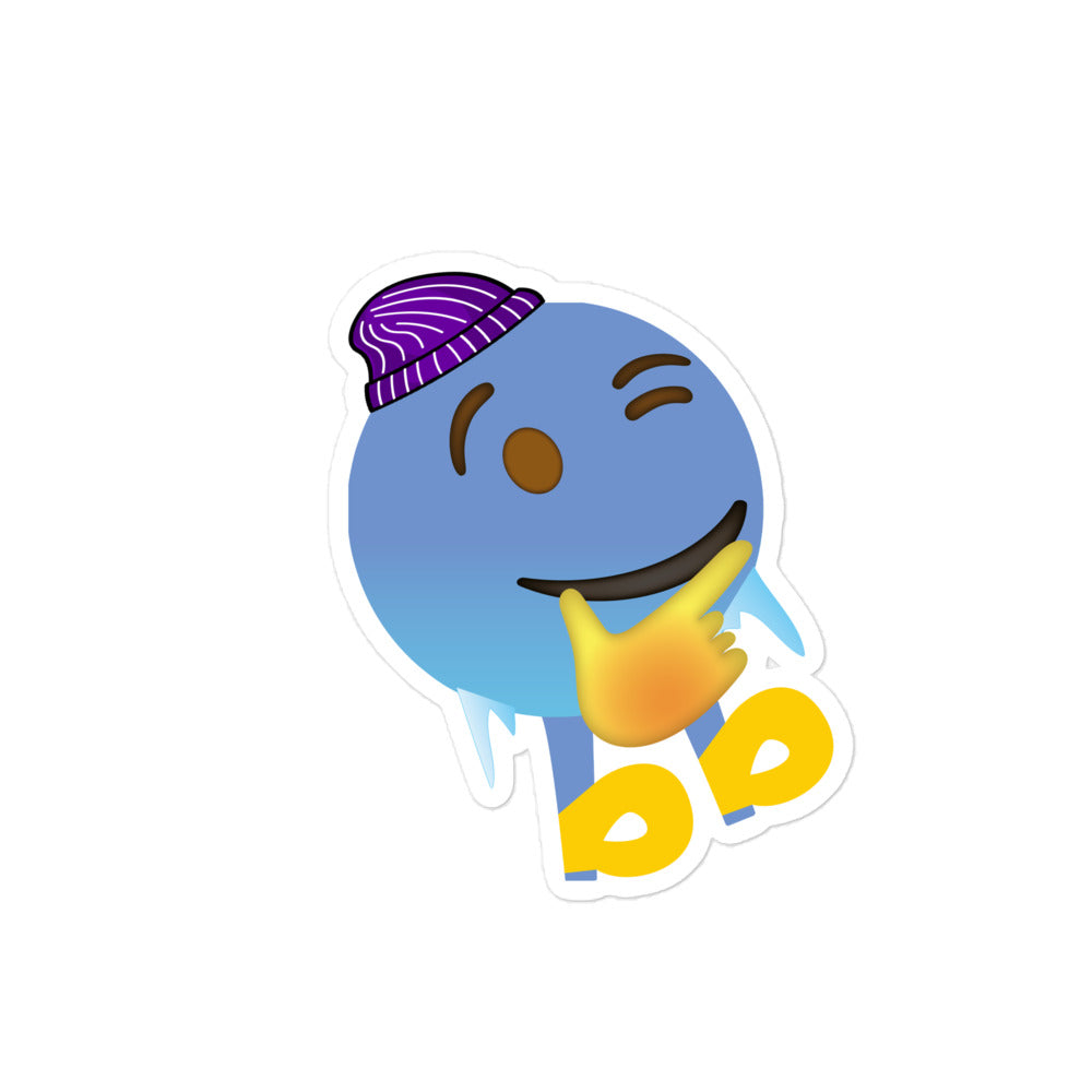 Earthbb Bubble-free sticker - Emojibb