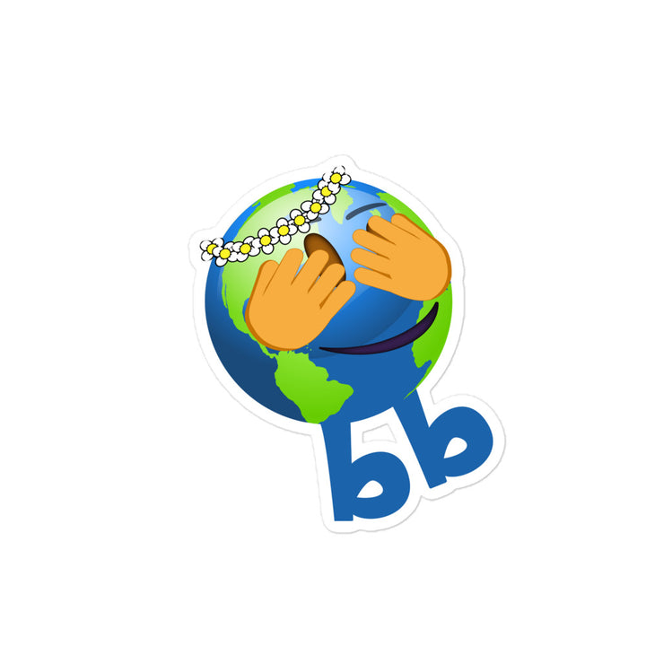 Earthbb Bubble-free sticker - Emojibb