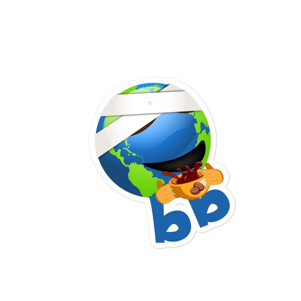 Earthbb Bubble-free sticker - Emojibb
