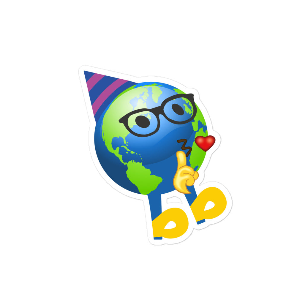 Earthbb Bubble-free sticker - Emojibb